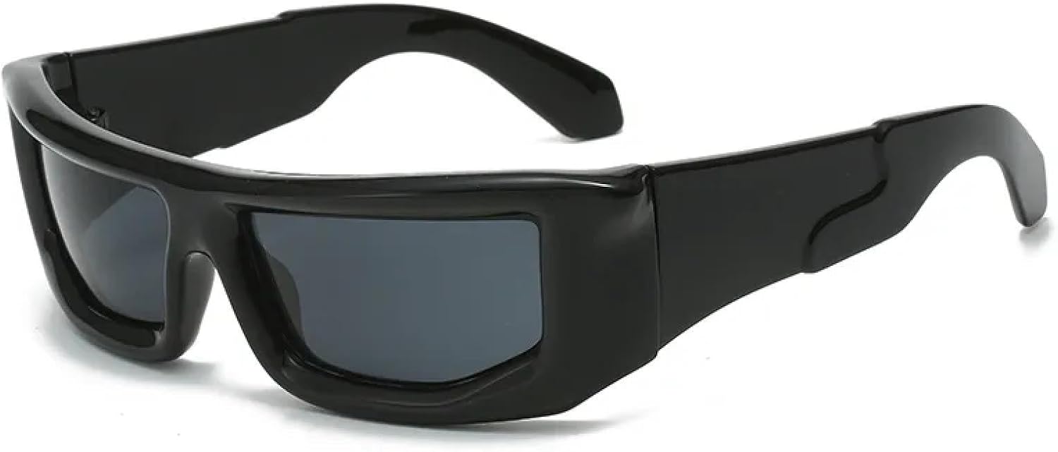 Роскошные солнцезащитные очки для женщин и мужчин, модные, в стиле панк, с большой оправой, винтажные, зеркальные, с защитой от УФ-излучения UV400 TYUVIVO, Black Black
Роскошные солнцезащитные очки для женщин и мужчин, модные, в стиле панк, с большой оправой, винтажные, зеркальные, с защитой от УФ-излучения UV400 TYUVIVO, Black Black