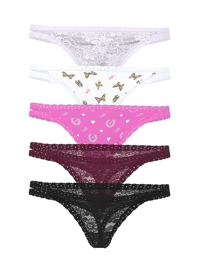 Упаковка из 5 кружевных трусиков-стрингов Wink с ремешками Pink, summer lace pack
Упаковка из 5 кружевных трусиков-стрингов Wink с ремешками Pink, summer lace pack