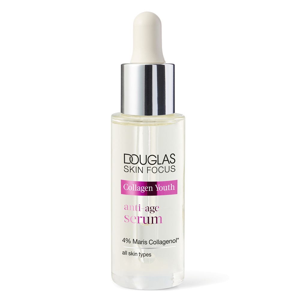 Разглаживающая и укрепляющая сыворотка для лица skin focus collagen youth anti-age serum Douglas Collection, 30 мл
Разглаживающая и укрепляющая сыворотка для лица skin focus collagen youth anti-age serum Douglas Collection, 30 мл