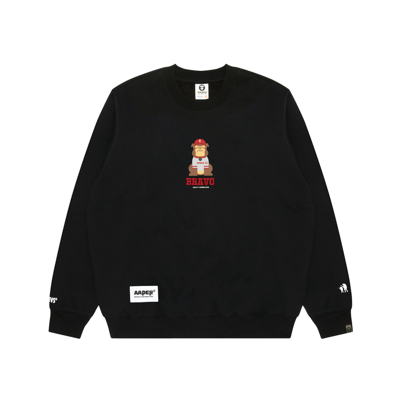 Свитшот A Bathing APE с вышитым логотипом Aape, черный
Свитшот A Bathing APE с вышитым логотипом Aape, черный