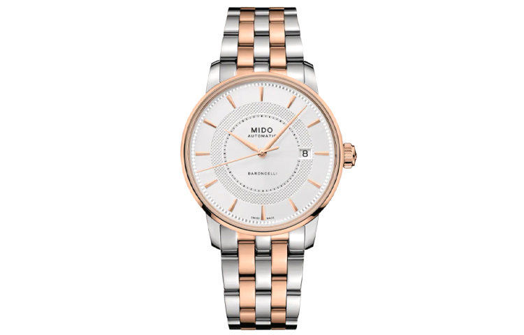 MIDO Часы Men's Baroncelli Watch, White
MIDO Часы Men's Baroncelli Watch, White