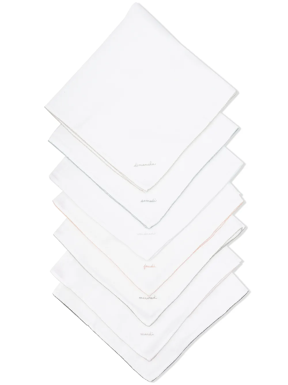 Комплект из семи покрывал Bonpoint, белый
Комплект из семи покрывал Bonpoint, белый