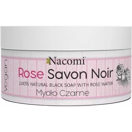 Nacomi Черное мыло Savon Noir Роза 125гр
Nacomi Черное мыло Savon Noir Роза 125гр