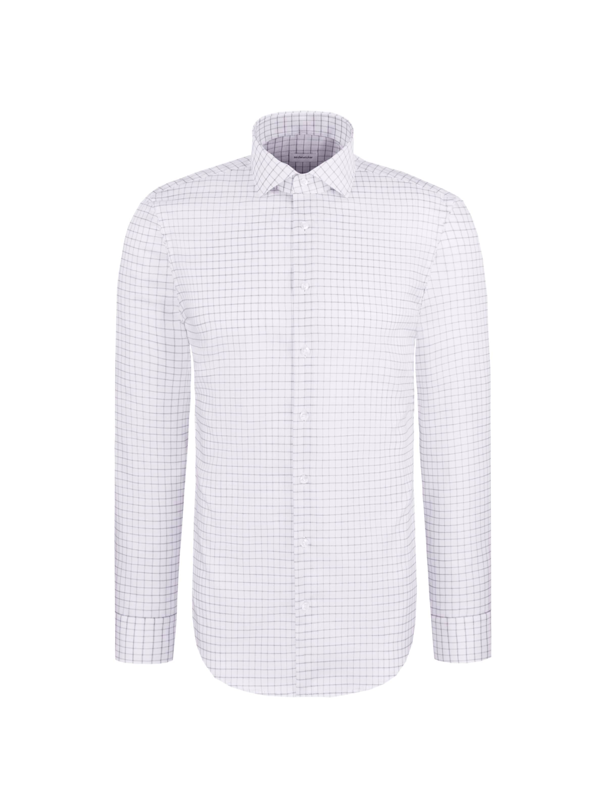 SEIDENSTICKER Белая деловая рубашка 'Schwarze Rose' Slim fit
SEIDENSTICKER Белая деловая рубашка 'Schwarze Rose' Slim fit