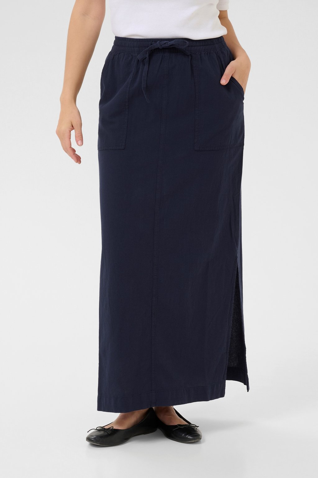 Юбка макси KANAYA LIAH Kaffe, темно-синий
Юбка макси KANAYA LIAH Kaffe, темно-синий