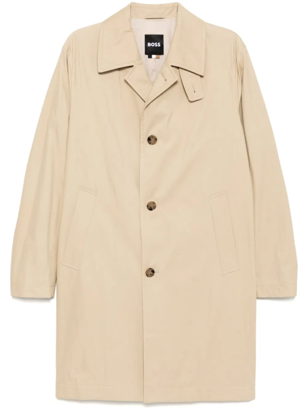 BOSS однобортное пальто, коричневый
BOSS однобортное пальто, коричневый