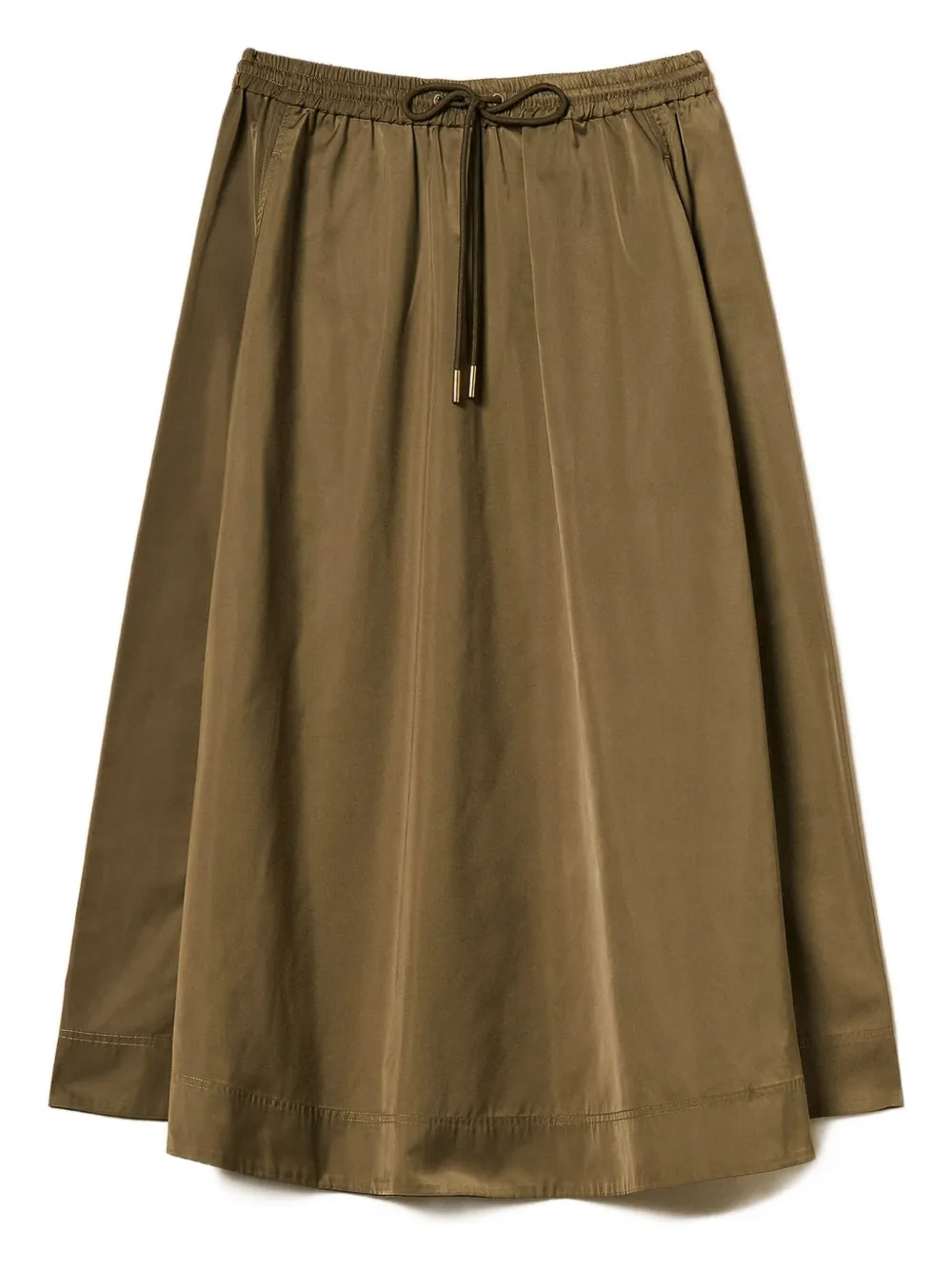 Юбка миди с кулиской TWINSET, зеленый
Юбка миди с кулиской TWINSET, зеленый