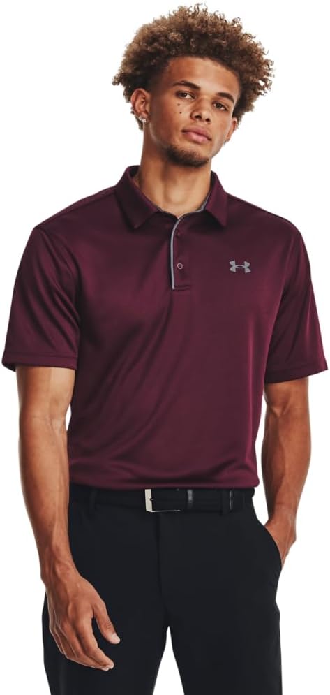 Under Armour мужская поло для гольфа Tech, (601) Dark Maroon/Pitch Gray
Under Armour мужская поло для гольфа Tech, (601) Dark Maroon/Pitch Gray