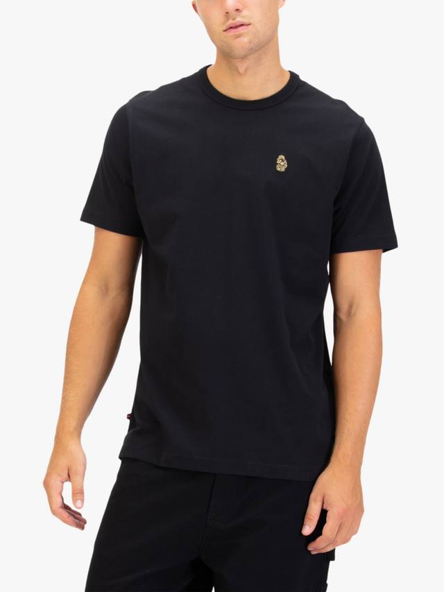 Футболка Traff Cotton с коротким рукавом и круглым вырезом LUKE 1977, Black
Футболка Traff Cotton с коротким рукавом и круглым вырезом LUKE 1977, Black