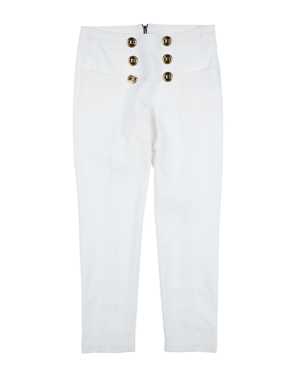 Джинсы Balmain, белый 
Джинсы Balmain, белый