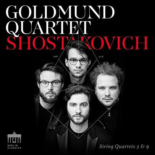 CD диск Shostakovich / Goldmund Quartet: String Quartets 3 & 9
CD диск Shostakovich / Goldmund Quartet: String Quartets 3 & 9
