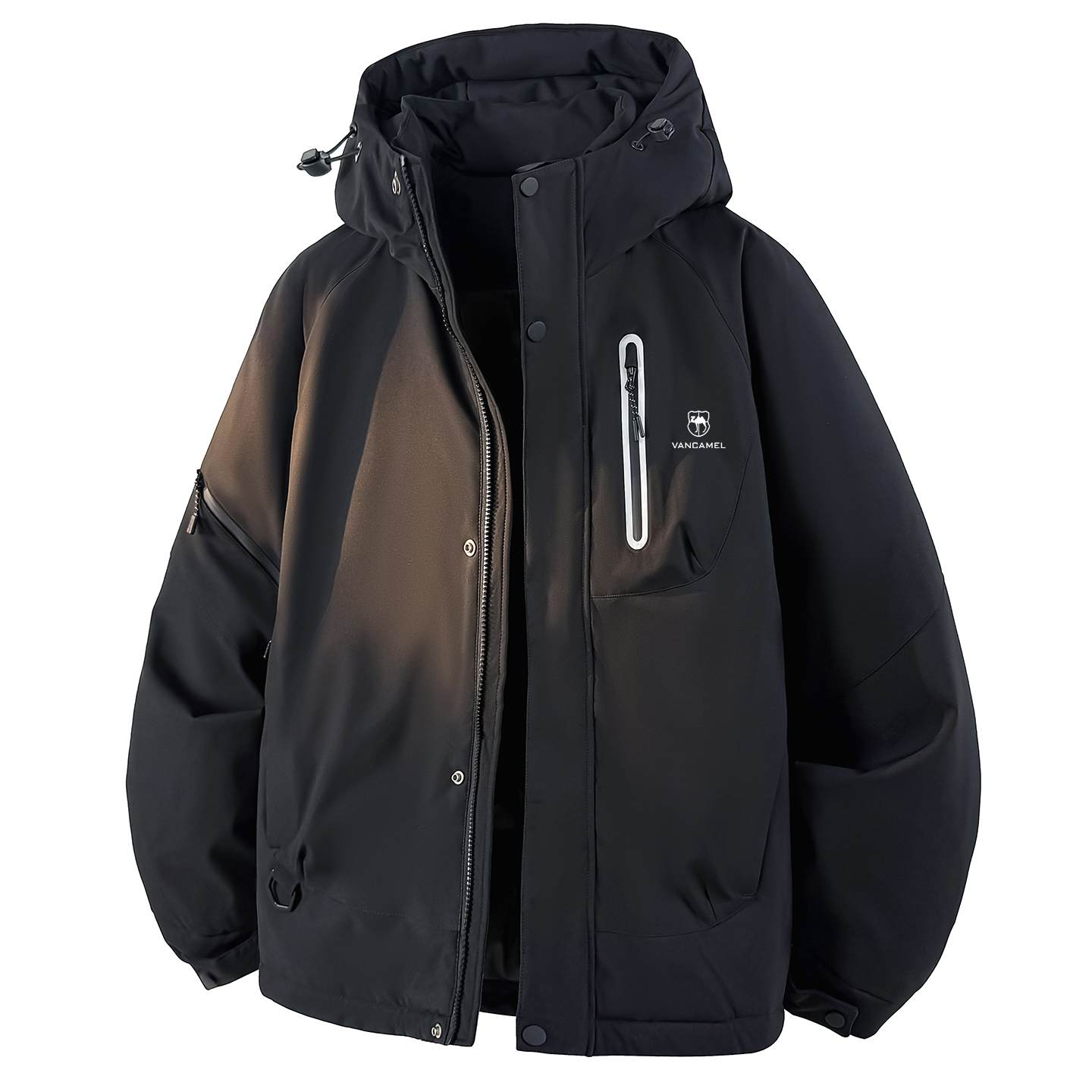 Пуховик Unisex Hooded Thickened VanCamel, черный
Пуховик Unisex Hooded Thickened VanCamel, черный