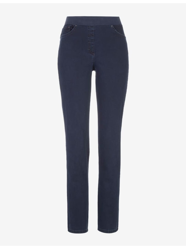 Тканевые брюки Raphaela by Brax, темно-синий
Тканевые брюки Raphaela by Brax, темно-синий