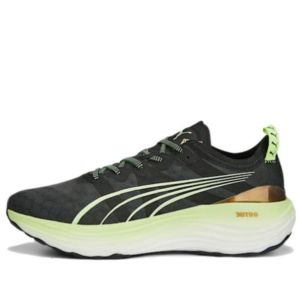 Кроссовки foreverrun nitro 'black light mint' Puma, черный 
Кроссовки foreverrun nitro 'black light mint' Puma, черный