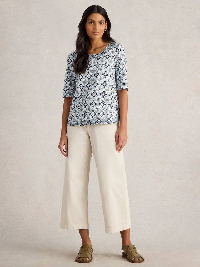 Топ Weaver Floral из чистой органической хлопковой ткани White Stuff, White
Топ Weaver Floral из чистой органической хлопковой ткани White Stuff, White