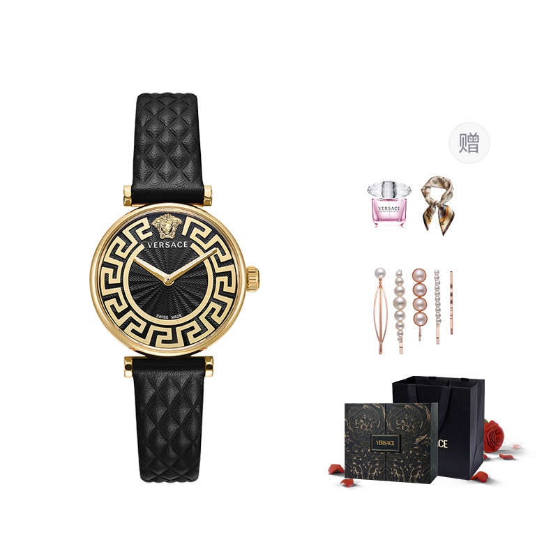 FANSIZHE Наручные часы кварцевый механизм кожаный ремешок бежевый циферблат женские часы фиолетовая роза коробка лимитированная серия VERSACE
FANSIZHE Наручные часы кварцевый механизм кожаный ремешок бежевый циферблат женские часы фиолетовая роза коробка лимитированная серия VERSACE