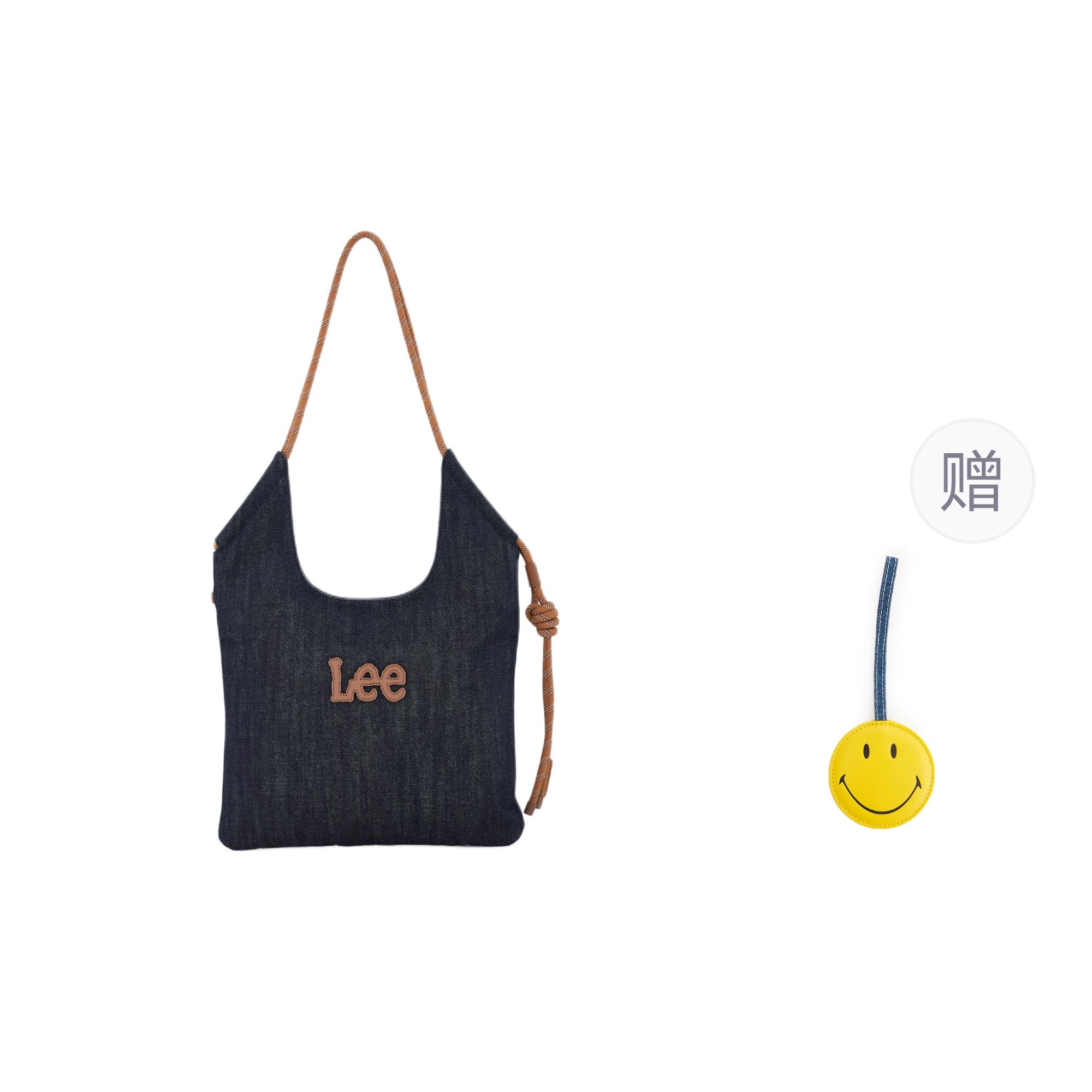 Lee Джинсовая сумка через плечо кроссбоди, Original Denim+Smiley Face Pendant
Lee Джинсовая сумка через плечо кроссбоди, Original Denim+Smiley Face Pendant
