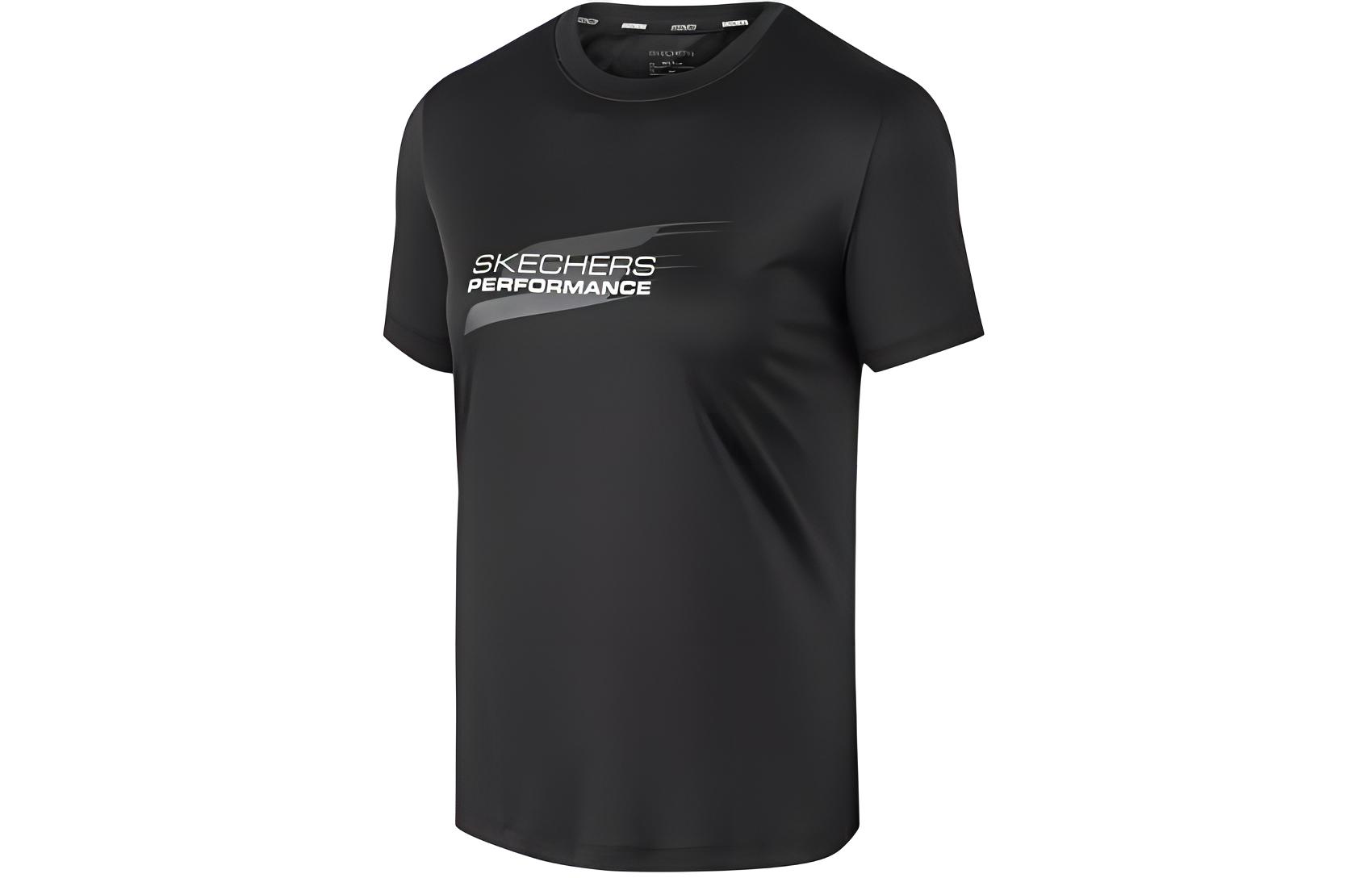 Футболка женская угольно-черная Carbon Black Skechers, черный
Футболка женская угольно-черная Carbon Black Skechers, черный