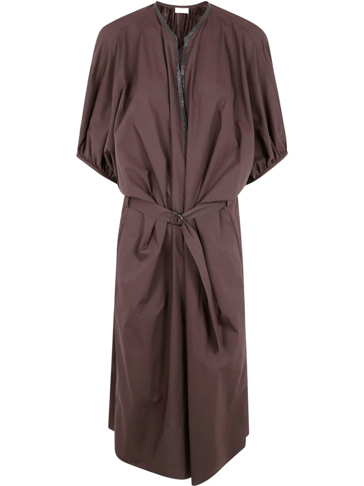 Brunello Cucinelli платье миди с кристаллами, коричневый
Brunello Cucinelli платье миди с кристаллами, коричневый