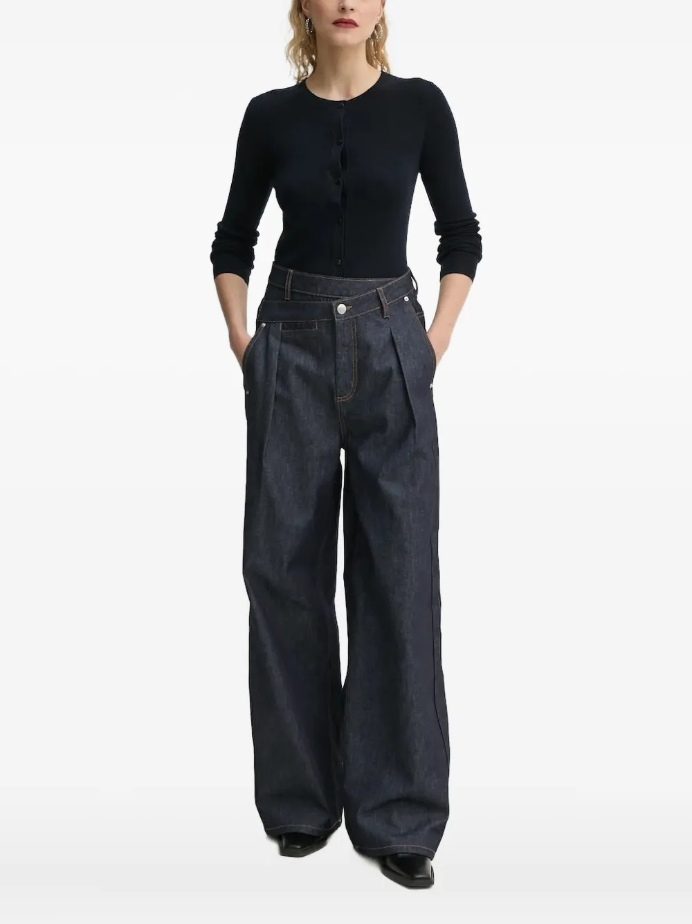 Шерстяной кардиган в рубчик Marc O'Polo, синий
Шерстяной кардиган в рубчик Marc O'Polo, синий