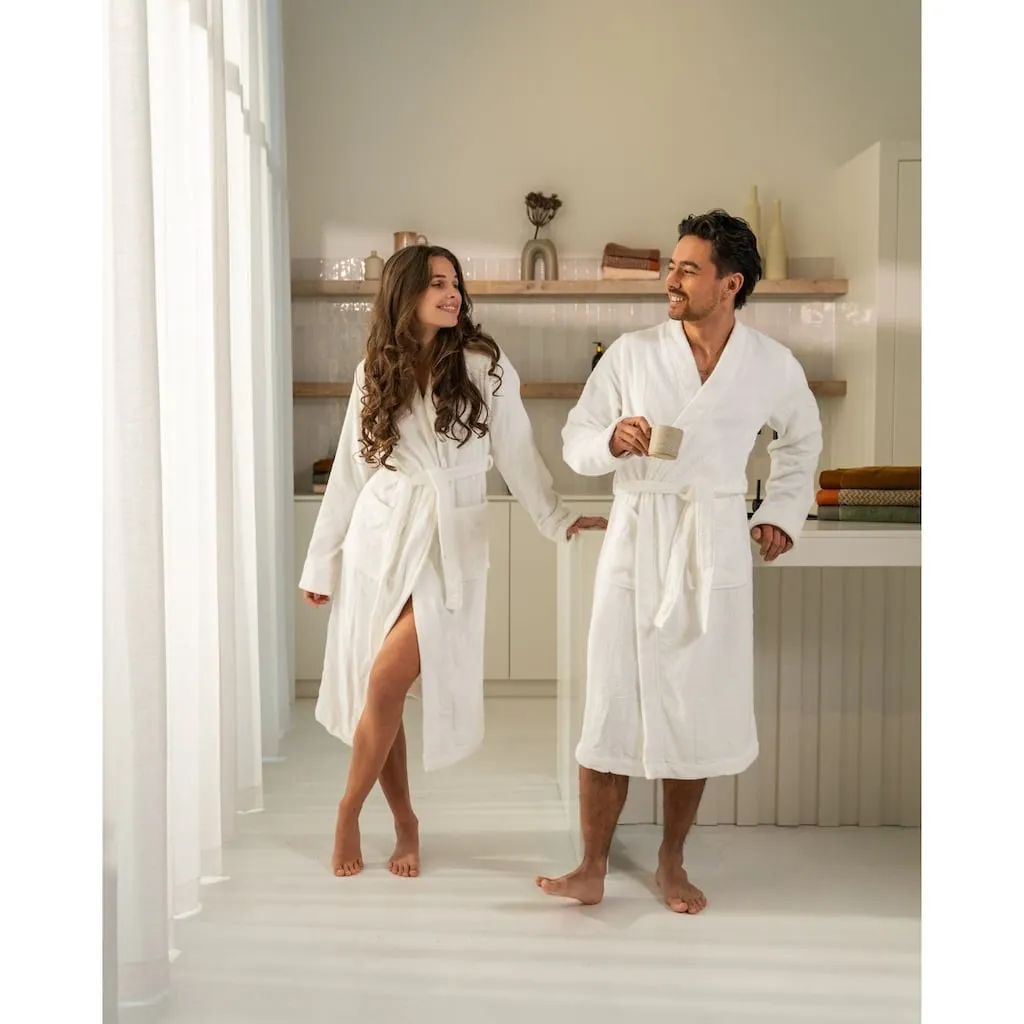 Унисекс-банный халат Fusai с регулируемой длиной рукавов и элегантными манжетами Kayori, белый
Унисекс-банный халат Fusai с регулируемой длиной рукавов и элегантными манжетами Kayori, белый