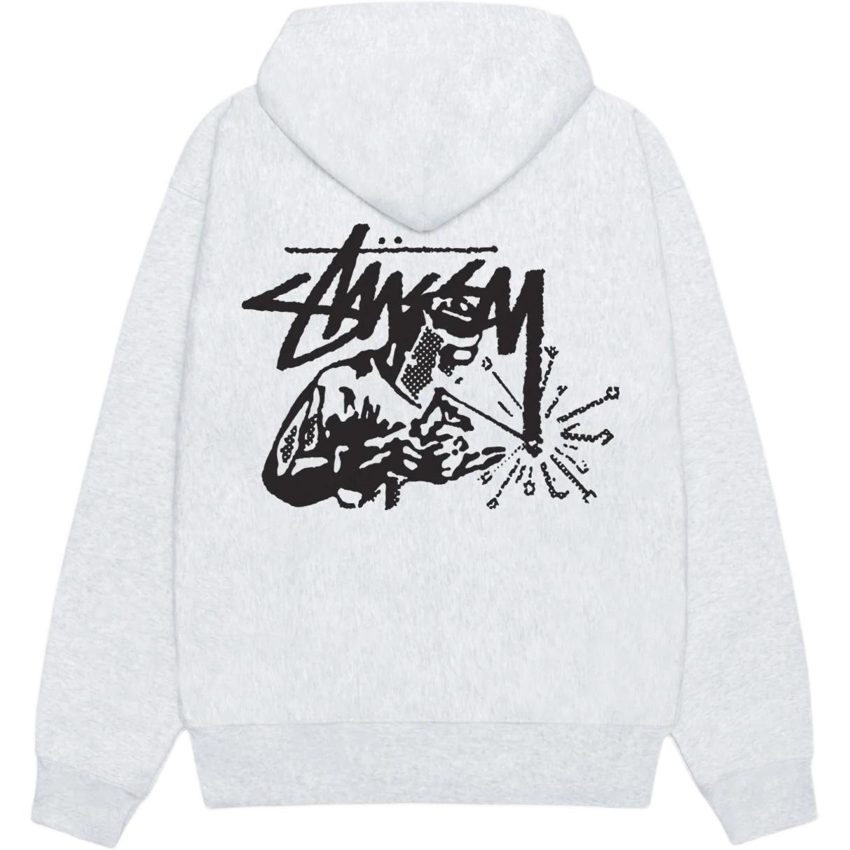 Утепленная худи welder с молнией Stussy, серый
Утепленная худи welder с молнией Stussy, серый