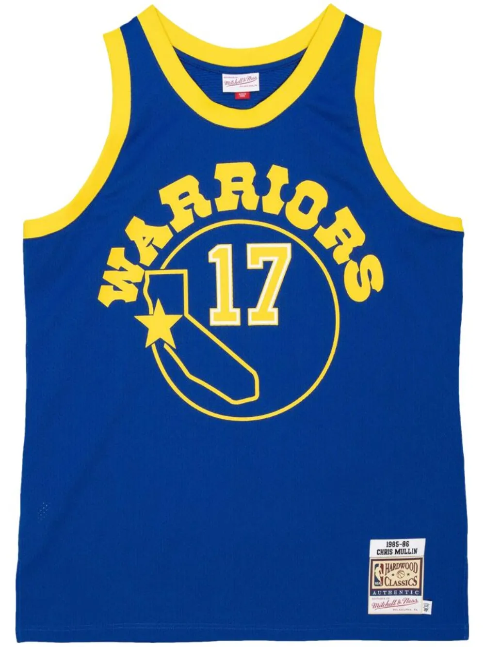Кроссовки NBA Golden State Warriors 85 Chris Mullin Mitchell & Ness, синий
Кроссовки NBA Golden State Warriors 85 Chris Mullin Mitchell & Ness, синий