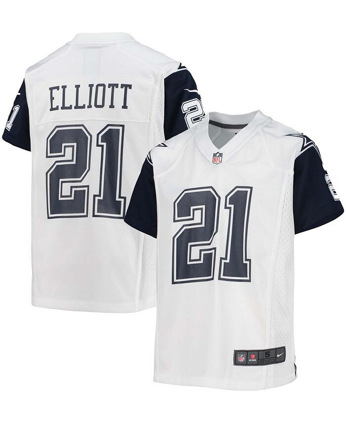 Джерси Big Boys Ezekiel Elliott White Dallas Cowboys Альтернативная игра Nike, белый
Джерси Big Boys Ezekiel Elliott White Dallas Cowboys Альтернативная игра Nike, белый