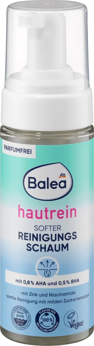 Очищающая пенка Skin-Clean 150 мл. Balea
Очищающая пенка Skin-Clean 150 мл. Balea