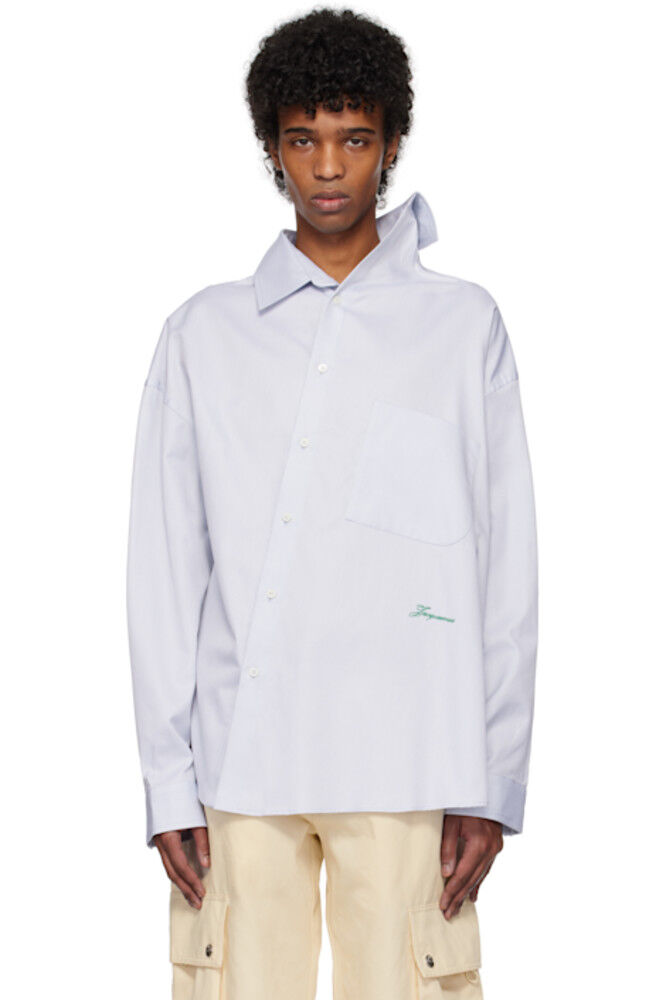 Серая рубашка «The Cuadro» JACQUEMUS
Серая рубашка «The Cuadro» JACQUEMUS