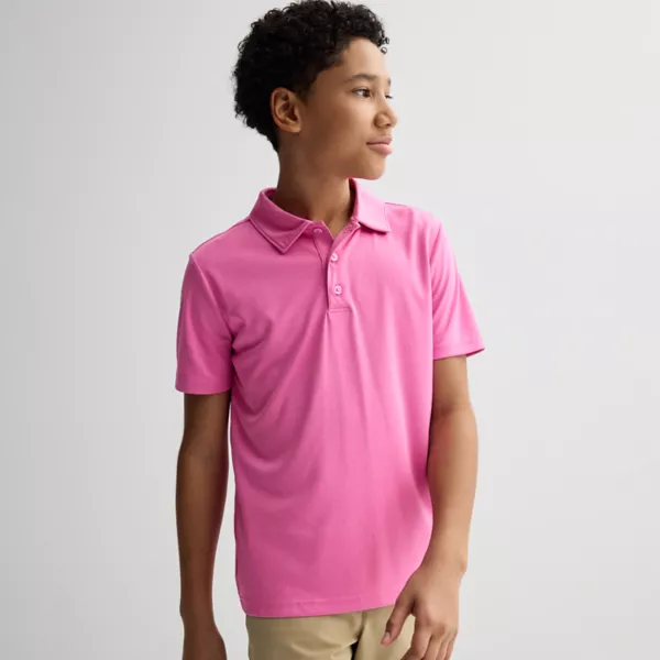 Мальчиковая футболка 8-20 с технологией dry tek в обычной и увеличенной полноте Tek Gear, цвет dolly pink
Мальчиковая футболка 8-20 с технологией dry tek в обычной и увеличенной полноте Tek Gear, цвет dolly pink