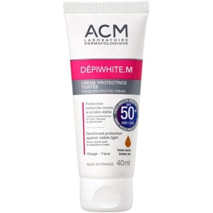 Labo Depiwhite M Tinted Cream Spf50+ Тонированный защитный крем 40мл, Acm
Labo Depiwhite M Tinted Cream Spf50+ Тонированный защитный крем 40мл, Acm