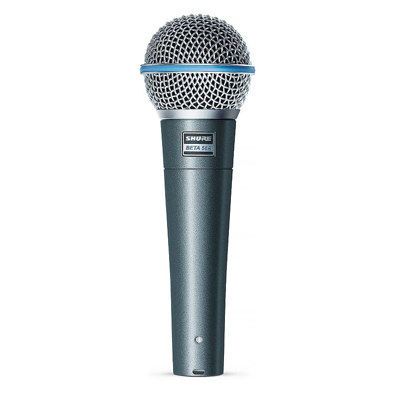 Динамический микрофон Shure BETA 58A Handheld Supercardioid Dynamic Microphone
Динамический микрофон Shure BETA 58A Handheld Supercardioid Dynamic Microphone