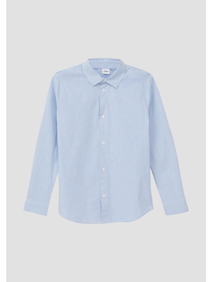 Рубашка 55N2_королевского синего цвета s.Oliver
Рубашка 55N2_королевского синего цвета s.Oliver