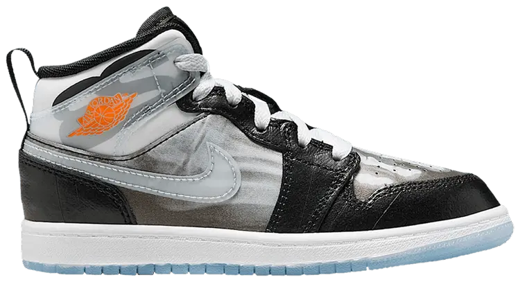 Кроссовки Air Jordan 1 Mid SS PS 'X-Ray', черный
Кроссовки Air Jordan 1 Mid SS PS 'X-Ray', черный