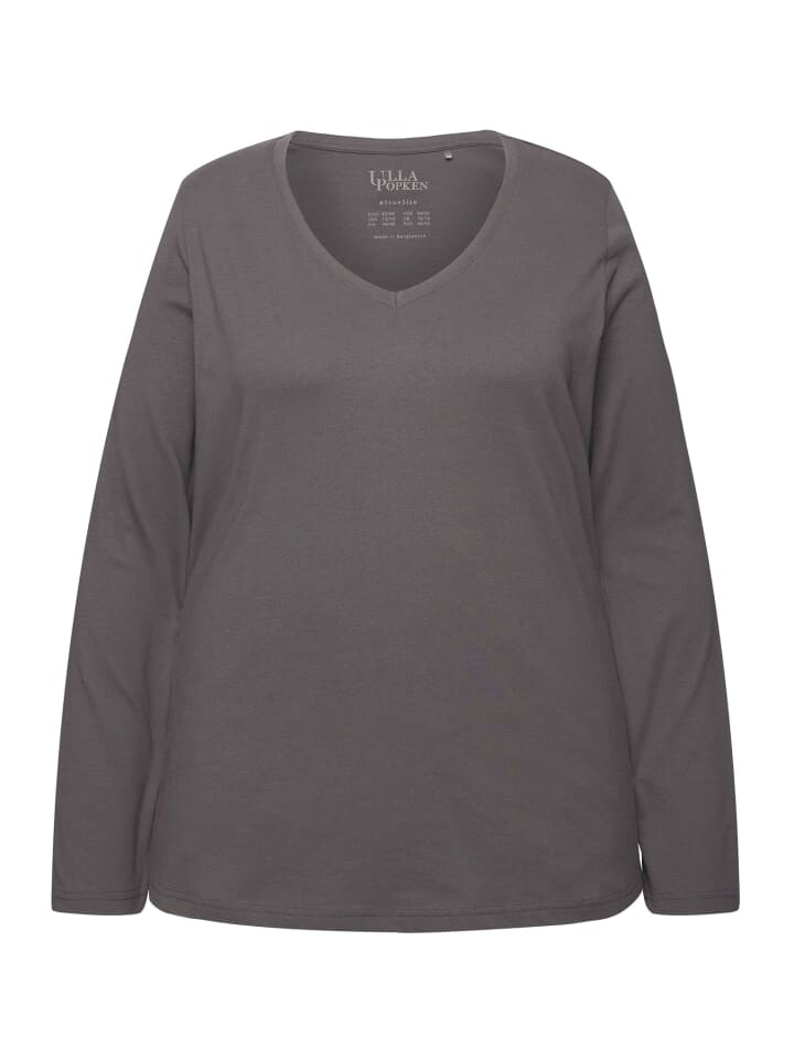 Футболка Ulla Popken, цвет graphitgrau
Футболка Ulla Popken, цвет graphitgrau