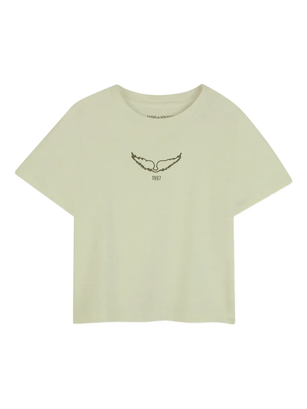 Футболка с принтом Zadig & Voltaire Kids, зеленый
Футболка с принтом Zadig & Voltaire Kids, зеленый