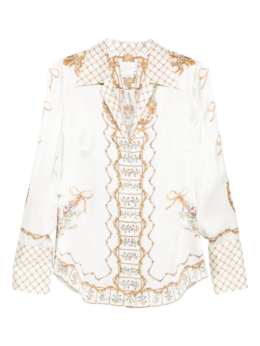 Пижамная рубашка Dressing Room Drama Camilla, белый
Пижамная рубашка Dressing Room Drama Camilla, белый