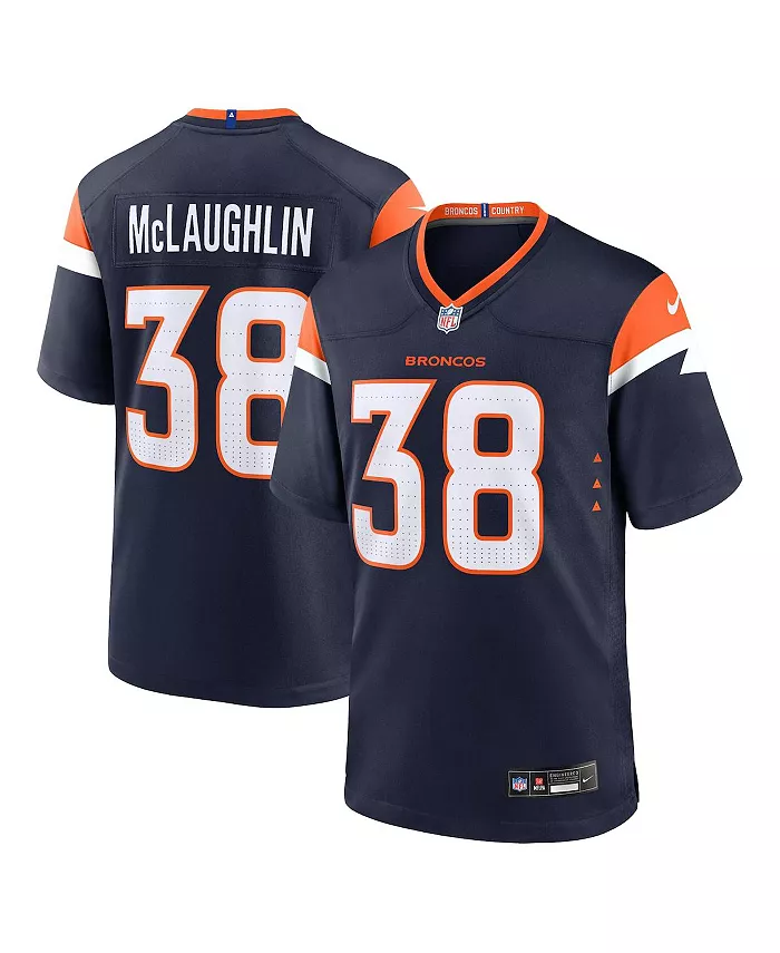 Мужская игровая альтернативная джерси Jaleel McLaughlin Denver Broncos в синем цвете Nike
Мужская игровая альтернативная джерси Jaleel McLaughlin Denver Broncos в синем цвете Nike
