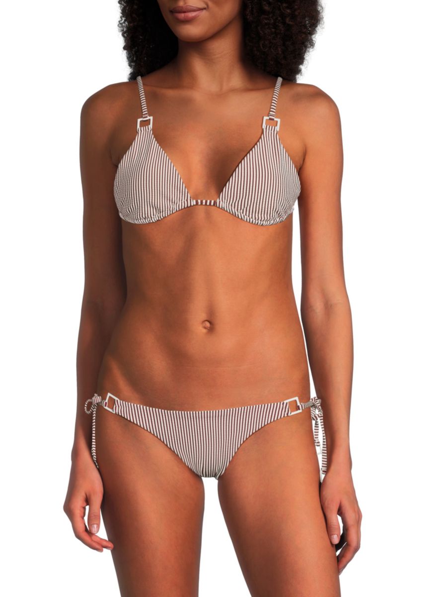 Полосатый треугольный бикини-топ Alexa Onia, цвет Red Multicolor
Полосатый треугольный бикини-топ Alexa Onia, цвет Red Multicolor