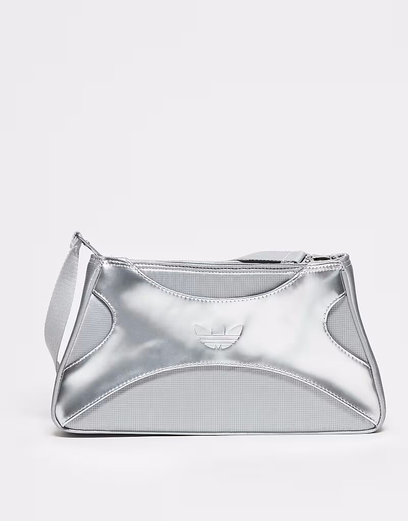 Сумка через плечо Adidas Originals серебристого цвета
Сумка через плечо Adidas Originals серебристого цвета