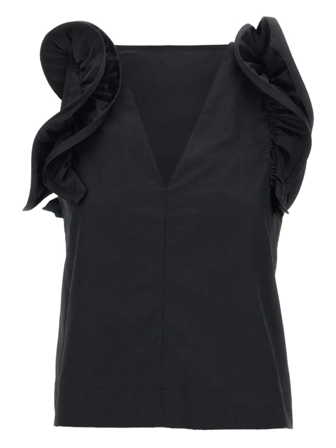 Топ с оборками kaos, черный
Топ с оборками kaos, черный