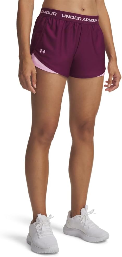 Женские шорты Under Armour Tech Play Up, (505) Purple Gemini/Stellar Pink
Женские шорты Under Armour Tech Play Up, (505) Purple Gemini/Stellar Pink