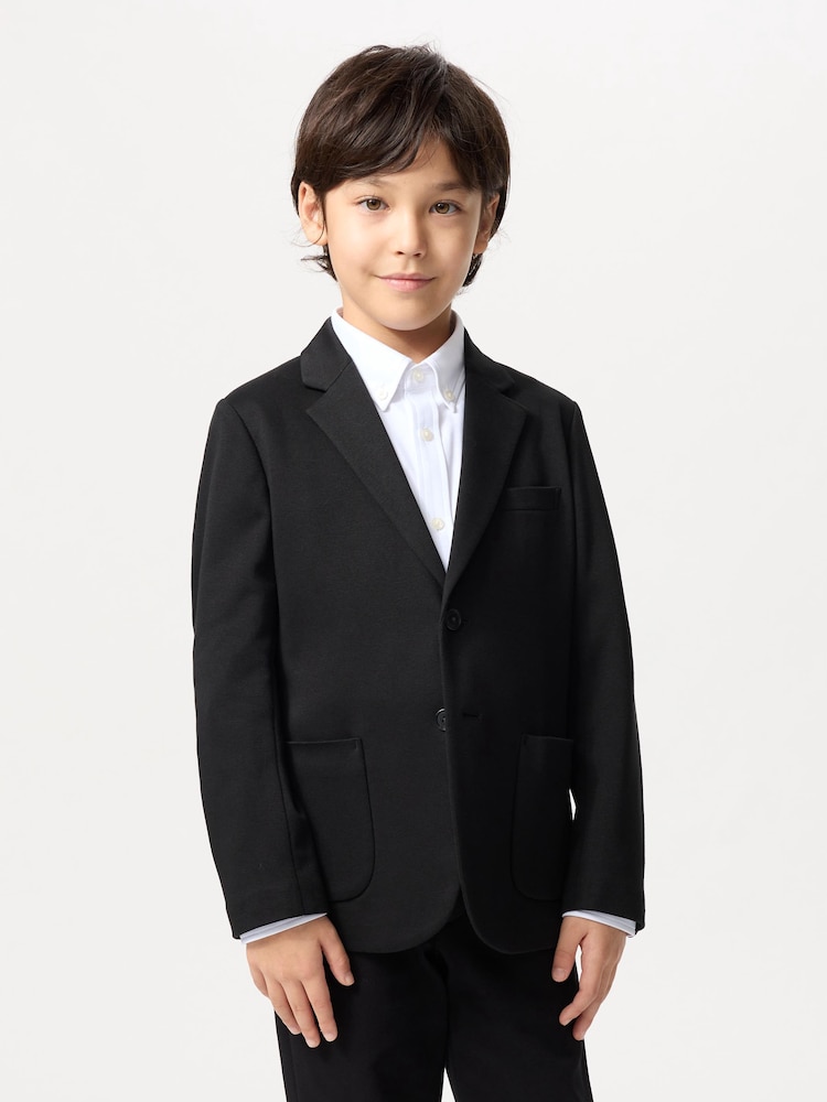 Пиджак из джерси Uniqlo, черный
Пиджак из джерси Uniqlo, черный