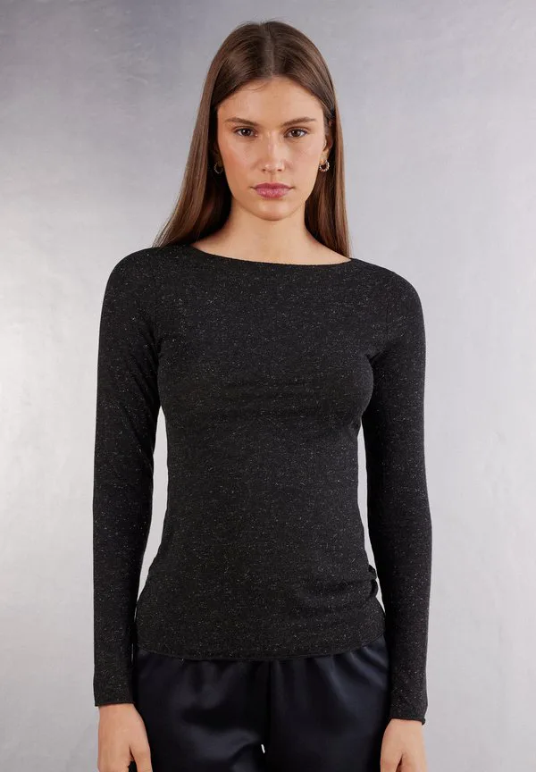 Сверхлегкая футболка с длинными рукавами Intimissimi, Schwarz - 5079 - Black Lamé, Черный, Сверхлегкая футболка с длинными рукавами Intimissimi, Schwarz - 5079 - Black Lamé
Сверхлегкая футболка с длинными рукавами Intimissimi, Schwarz - 5079 - Black Lamé, Черный, Сверхлегкая футболка с длинными рукавами Intimissimi, Schwarz - 5079 - Black Lamé