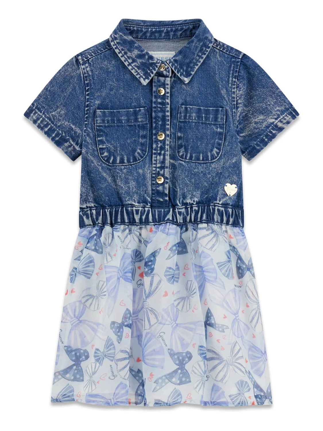 GUESS Платье в синем, темно-синем цвете
GUESS Платье в синем, темно-синем цвете