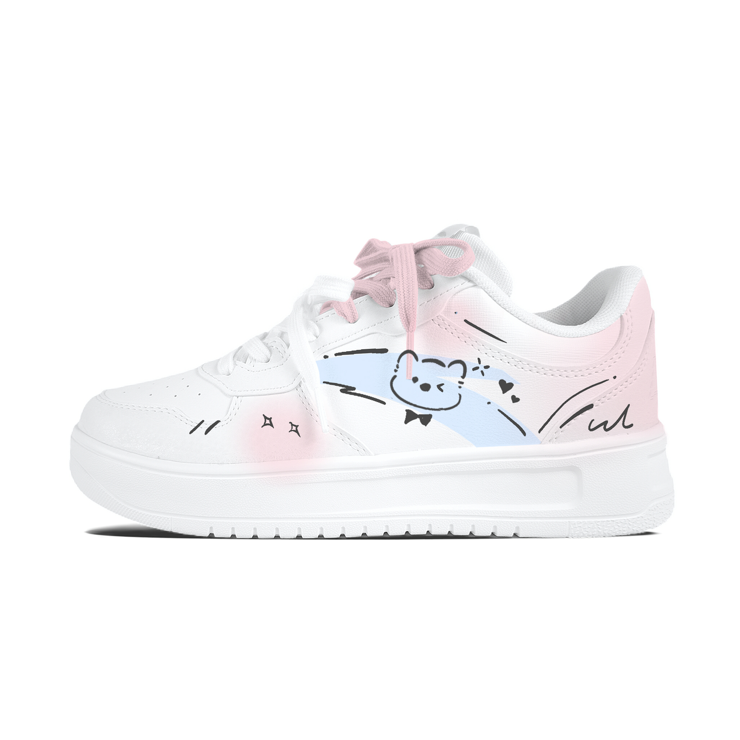 ANTA Легкие розовые скейтерские кроссовки Unisex Basket Hook Cat, устойчивые к истиранию и скольжению
ANTA Легкие розовые скейтерские кроссовки Unisex Basket Hook Cat, устойчивые к истиранию и скольжению