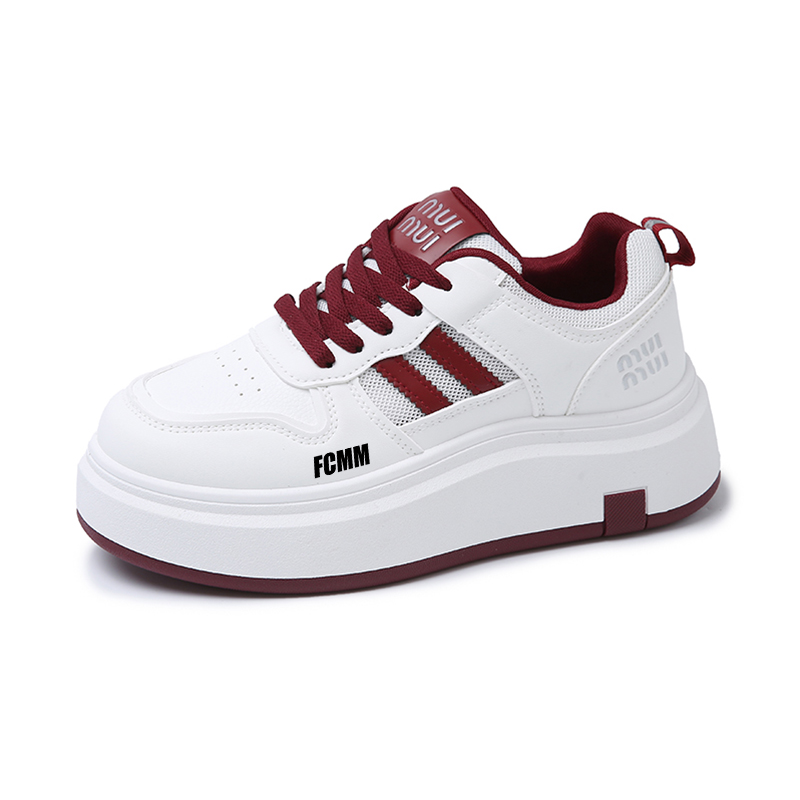 Дышащая и износостойкая повседневная обувь для детей FCMM, белый/красный
Дышащая и износостойкая повседневная обувь для детей FCMM, белый/красный
