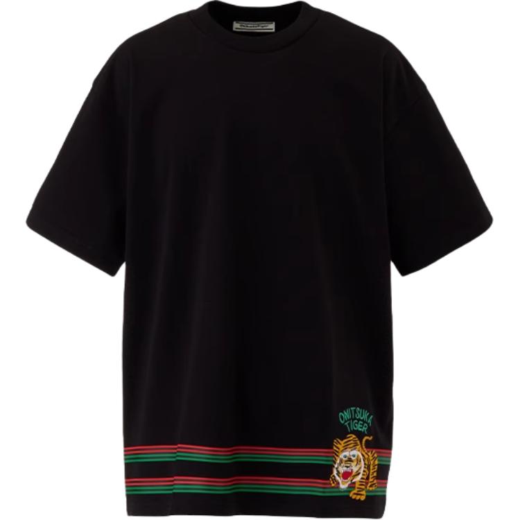 Футболка унисекс черная Onitsuka Tiger
Футболка унисекс черная Onitsuka Tiger