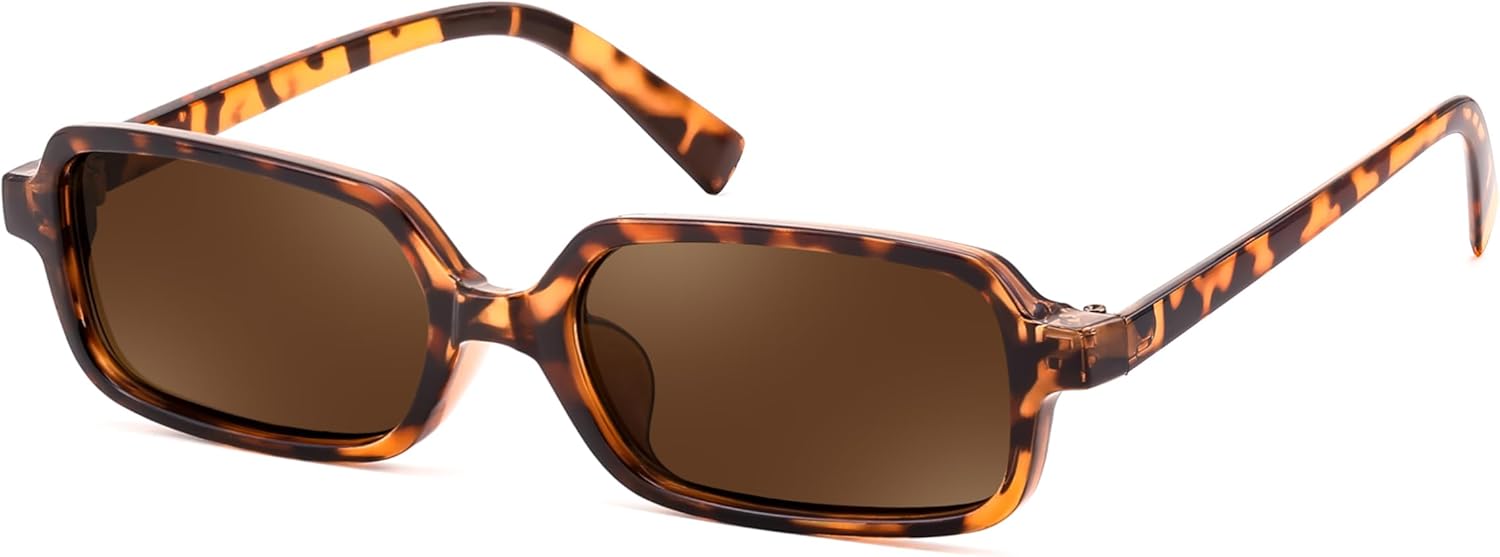 Солнцезащитные очки FEISEDY прямоугольной формы для женщин и мужчин, женские солнцезащитные очки в стиле 90-х, маленькая узкая оправа, модный винтажный стиль, артикул B9167, Leopard Frame Brown Lens
Солнцезащитные очки FEISEDY прямоугольной формы для женщин и мужчин, женские солнцезащитные очки в стиле 90-х, маленькая узкая оправа, модный винтажный стиль, артикул B9167, Leopard Frame Brown Lens